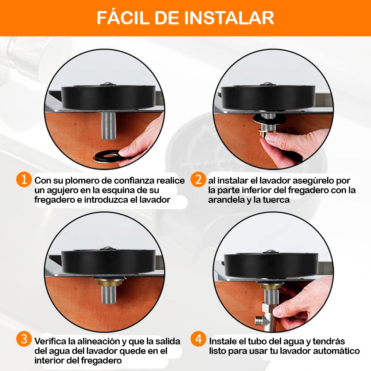 Miniatura 7 de Lavador De Vasos Automático JPVI-2